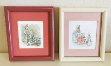 Peter Rabbit By Beatrix Potter Framed Pictures The Green Tiger Press 6x7in picture