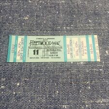 FLEETWOOD MAC 1977 Unused Ticket - Milwaukee County Stadium 9/11/1977 RARE  picture