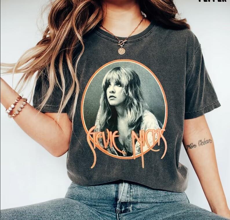 Stevie Nicks Shirt  Retro Stevie Nicks shirt Wildflower Vintage Shirt  AN30716