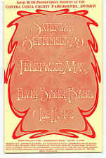 Fleetwood Mac Elvin Bishop Handbill 1973 Contra Costa County Fairgrounds MINT picture