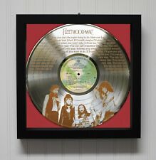 Fleetwood Mac - Go Your Own Way Framed Etched Silver LP Shadowbox picture