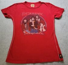 Trunk Ltd Fleetwood Mac T-Shirt Women’s Size 2 Medium Red Made In USA 2005 picture