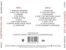 FLEETWOOD MAC - FLEETWOOD MAC LIVE NEW CD picture