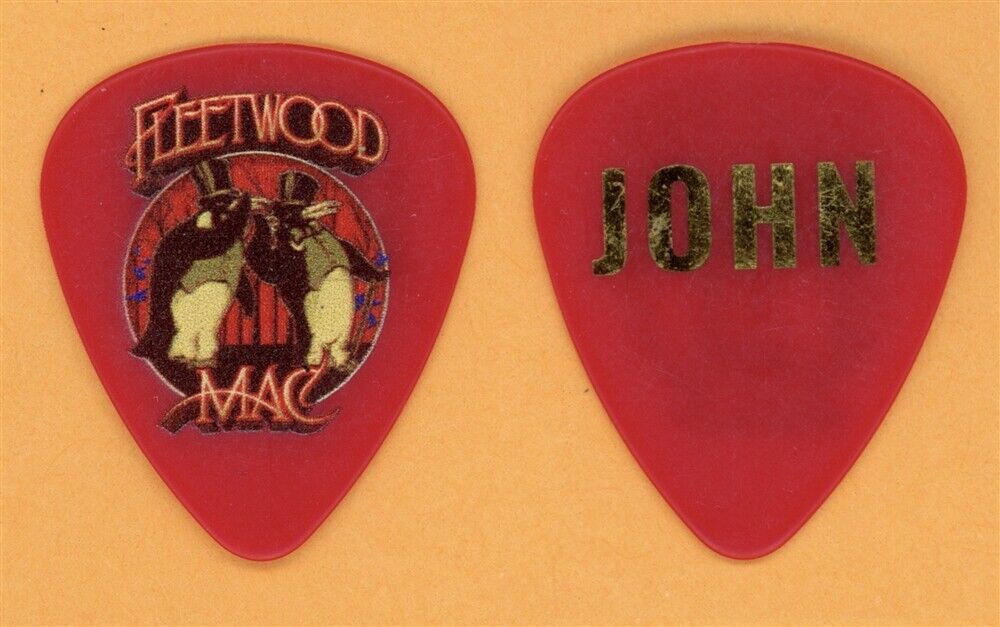 Fleetwood Mac John McVie Vintage Guitar Pick - 2018 World Tour