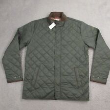 Peter Millar Mens Suffolk Car Coat size M Diamond Quilted Jacket NEW picture