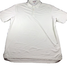 Peter Millar Summer Comfort Shirt Mens XL Green Striped Performance Polo Golf picture