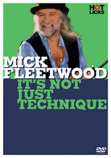 Mick Fleetwood Mac It's Not Just Technique Drum Lessons Hot Licks Video DVD picture