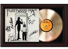 Fleetwood Mac  Cherry wood Reproduction Signature Record Display 