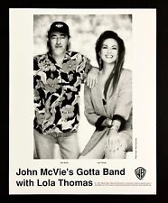 1992 John McVie's Gotta Band With Lola Thomas Vintage Album Release Promo Photo picture