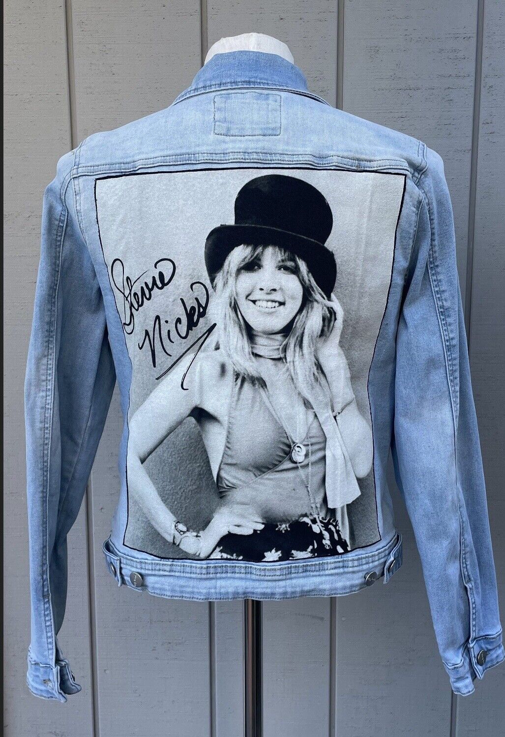 Stevie Nicks Denim Jacket