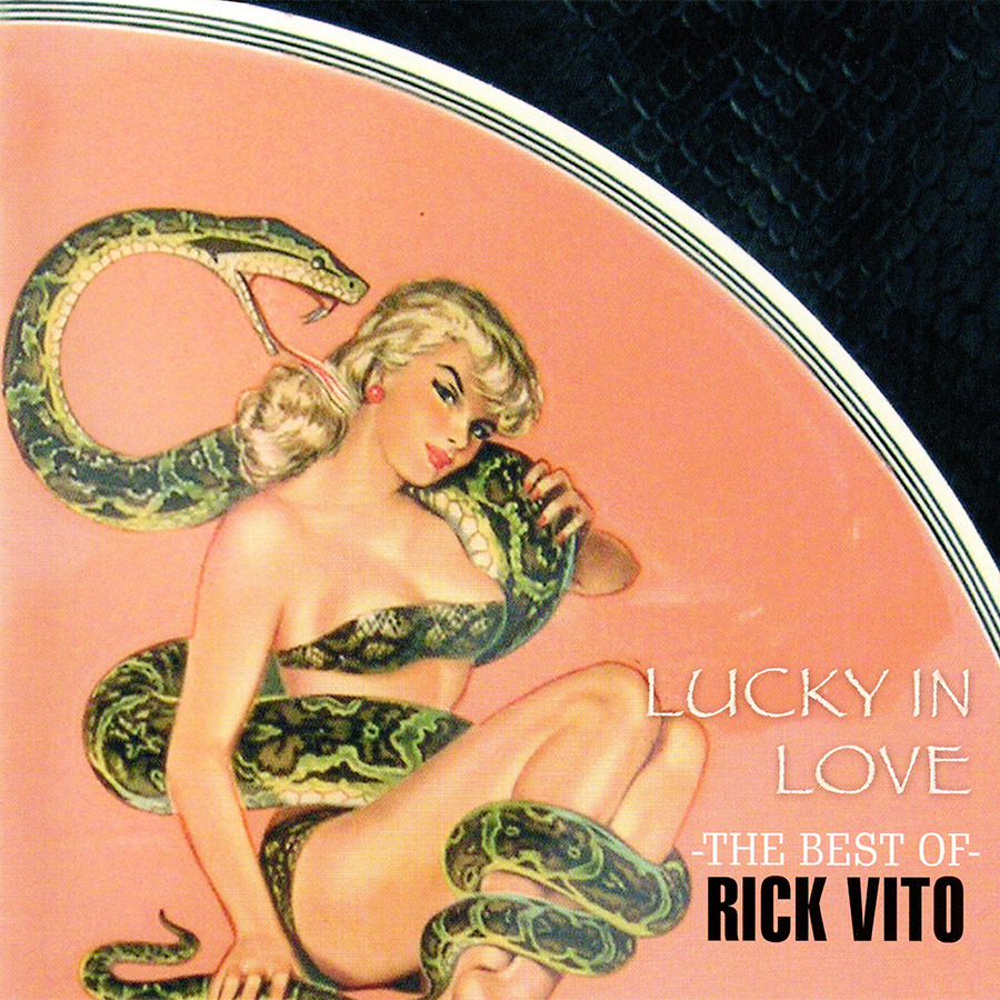 Rick Vito ~ Lucky In Love: The Best Of Rick Vito CD 2009 Hypertension •• NEW ••