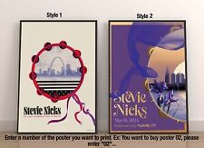 Stevie Nicks May 14 2024 Bridgestone Arena Nashville TN Poster, Stevie Nicks picture