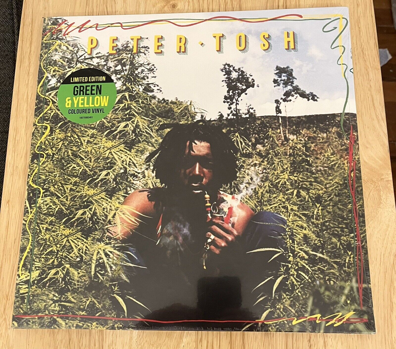 PETER TOSH - Legalize It - Green & Yellow Vinyl - Limited Edition - New & Sealed