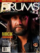 3 - 1990 Drums magazines - MICK Fleetwood, MAX ROACH & METAL DRUMMING picture