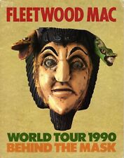 FLEETWOOD MAC 1990 BEHIND THE MASK TOUR CONCERT PROGRAM-NICKS- 2 BACKSTAGE PASS picture