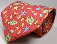 PETER BLAIR made in USA Silk Tie Men's Red Pink Green Blue Stingray Shark NEW picture