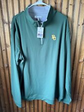 Peter Millar Mens 2XL 1/4 Zip Green Pullover Baylor picture