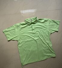 Peter Millar Mint Lime Green Pima Cotton Golf Polo Shirt Clean Size XL picture