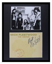 Mick Fleetwood Signed Framed 16x20 Photo Display AW Fleetwood Mac picture