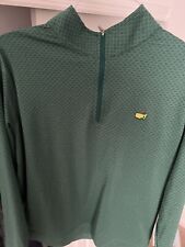 2024 Masters by Peter Millar Leaderboard 1/4 Quarter Zip Golf Pullover Jacket picture