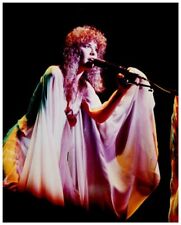 Fleetwood Mac Stevie Nicks Breathtaking Concert Costume Vintage 8x10 Color Photo picture