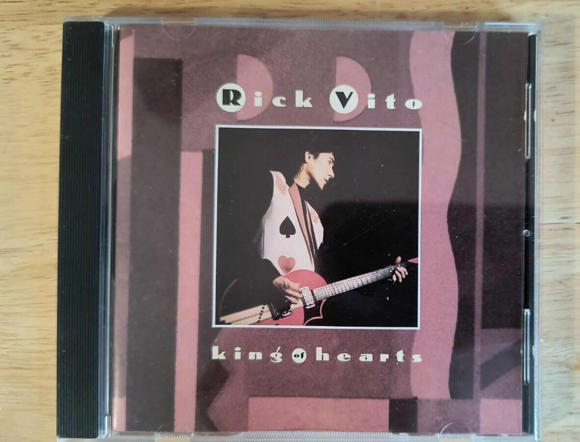 Rick Vito Music CD - King of Hearts [Clean Disc,  Fast Shipping]