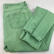 Peter Millar Chino Pants Mens 36 x 35 Lime Green Lightly Faded Casual Golf picture