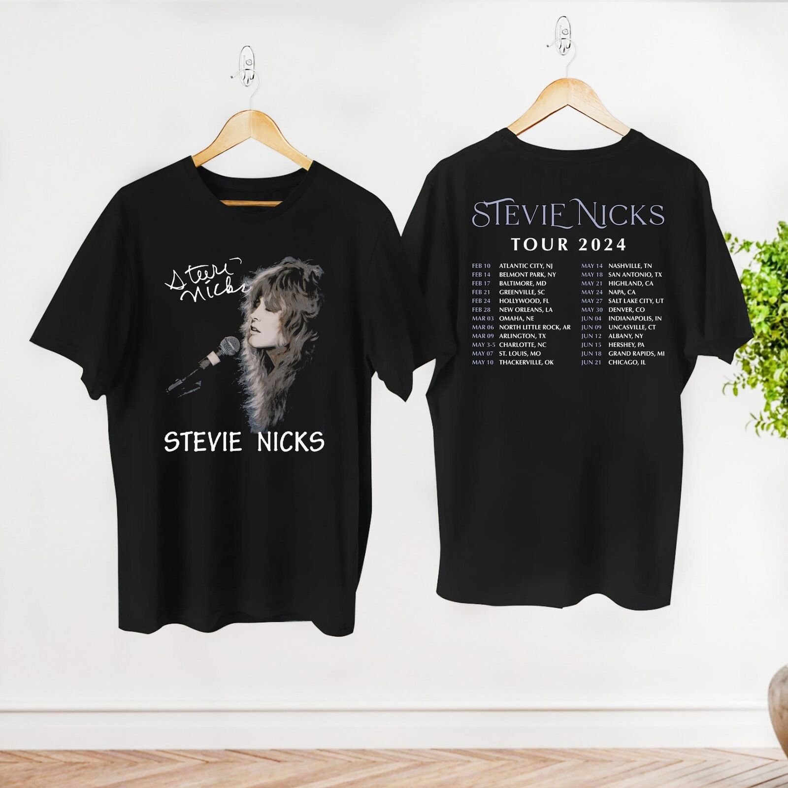 Graphic Stevie Nicks Tour 2024 Shirt  Stevie Nicks Concert Shirt  Stevie Shirt F