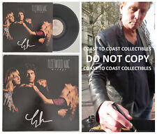 Lindsey Buckingham signed Fleetwood Mac Mirage album vinyl COA proof autographed picture