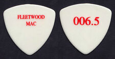 Fleetwood Mac John McVie White/Red 006.5 Bass Guitar Pick - 2004 Tour picture