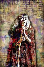 STEVIE NICKS FLEETWOOD MAC Poster  Stevie Nicks Print Pop Art  US picture