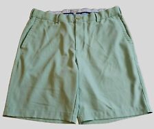Peter Millar Shorts Mens 34 Green Crown Sport Performance Stretch Casual Golf  picture