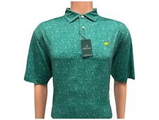 SOLD OUT 2024 Masters Peter Millar Which Way Signs Green Polo Medium ANGC NWT picture