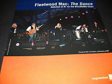 FLEETWOOD MAC Debuts At Number One 1997 PROMO POSTER AD mint condition picture