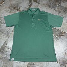 Peter Millar Shirt Men's XL Green Short Sleeve Summer Comfort Polo Redstone Golf picture