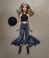 Stevie Nicks Barbie Redressed Doll Fleetwood Mac Blonde Articulated  picture