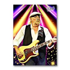 John McVie Fleetwood Mac Headliner Sketch Card Limited 02/30 Dr. Dunk Signed picture