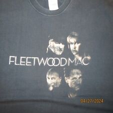 Fleetwood Mac 2009 Unleashed Tour Black T-Shirt Mens Unisex Size 2XL picture