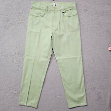 Peter Millar Pants Mens 32 Green Pima Cotton Chino Casual Golf picture