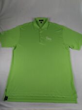 Peter Millar Polo Shirt Mens 2XL Green Summer Comfort Humana Challenge... picture