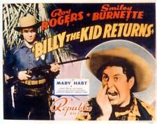 Billy The Kid Returns lobby card Roy Rogers Smiley Burnette 1938 Old Movie Photo picture