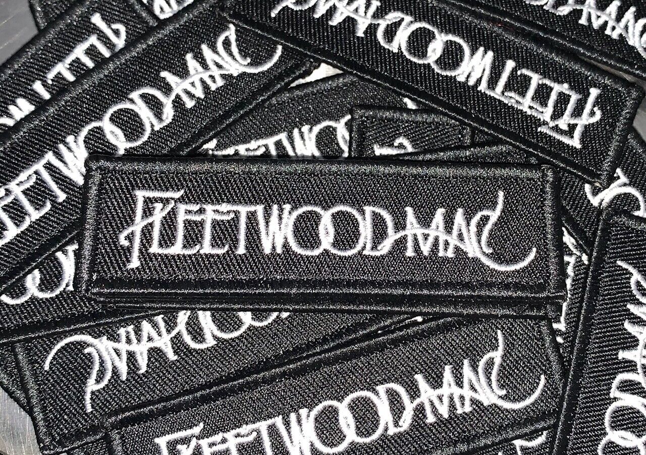 Fleetwood Mac Patch - Rumours Dreams Stevie Nicks embroidered iron on patch
