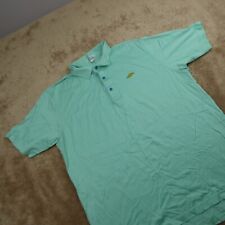 Peter Millar Polo Shirt Adult XL Green Casual Lightweight Golfing  Seaside Wash* picture