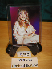 Fleetwood Mac STEVIE NICKS Card #8 Limited Edition 5/50 Artist Signd Edward Vela picture