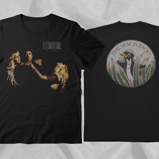Fleetwood Mac Mirage Tour 90s Rare Retro Style Black Double Sided T-Shirt picture