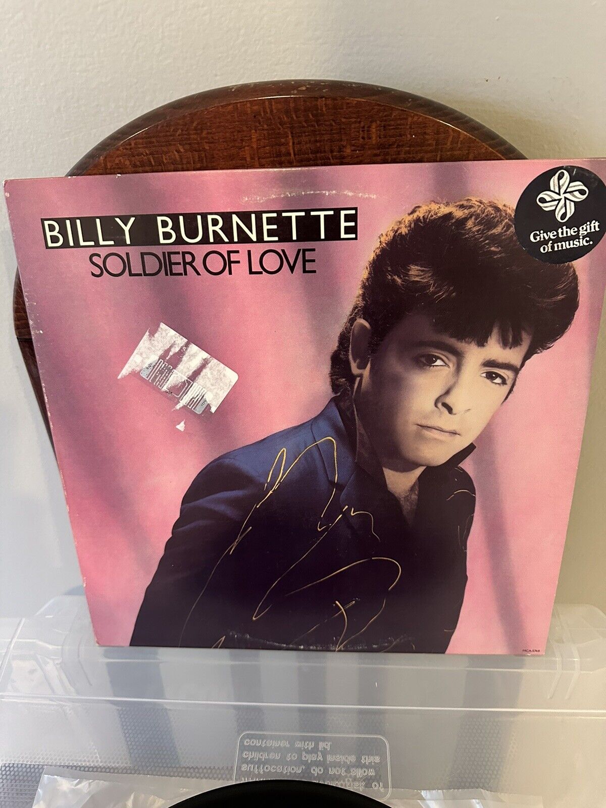 BILLY BURNETTE SOLDIER OF LOVE PROMO MCA RECORDS  VINYL LP  164-53