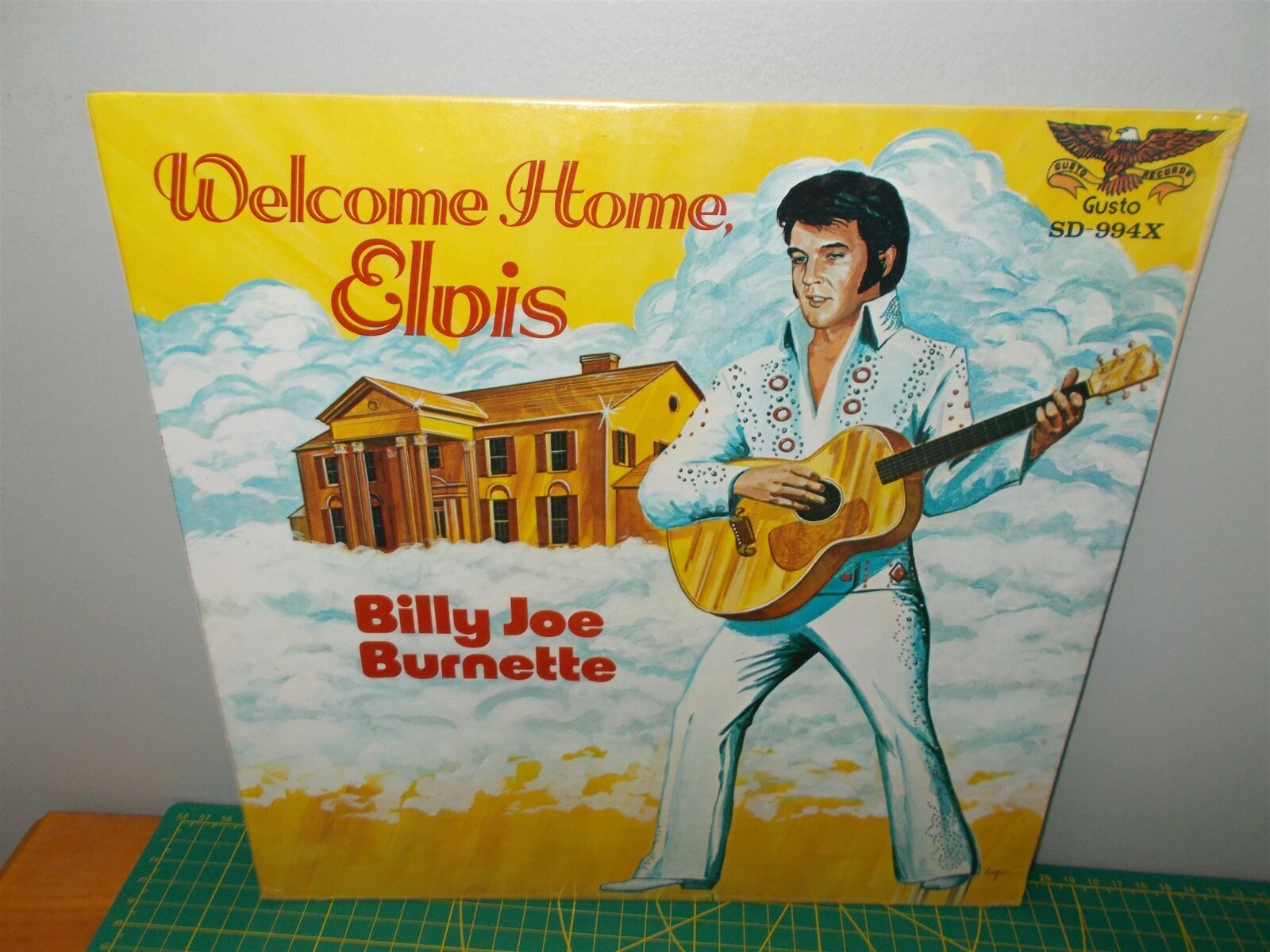 Billy Joe Burnette Welcome Home, Elvis Presley Gusto Record LP Sealed