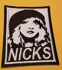 Embroidered Stevie Lynn Nicks Band Patch approx 2.75x3.5