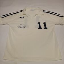 Vintage 70s Peter Green Soccer Jersey NCAA Final 4 Tampa Shirt Mens L White #11  picture