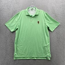 NWOT Peter Millar Shirt Adult M Green Golf Polo SummerComfort Casual Outdoor Men picture